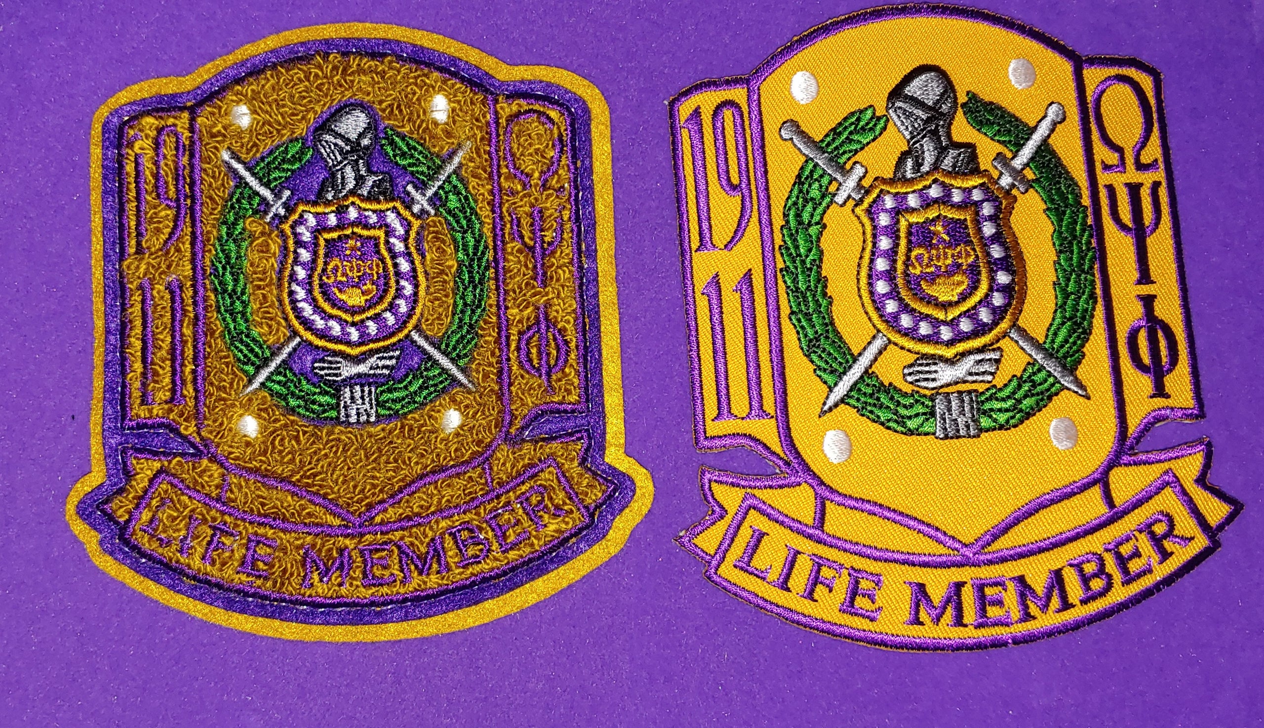 Life membership Patches